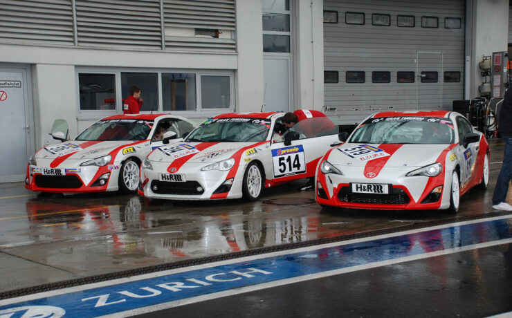 9 Toyota’s GT86 naar de 24 uur van de Nürburgring