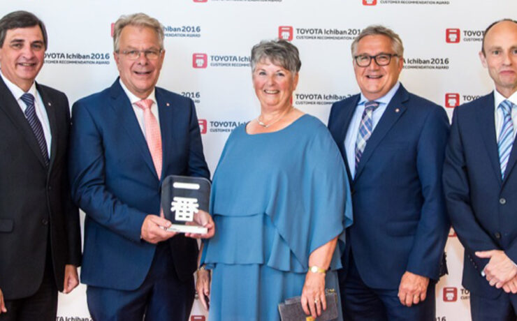 Toyota dealer Gebr. van Gent wint achtste Ichiban Award op rij