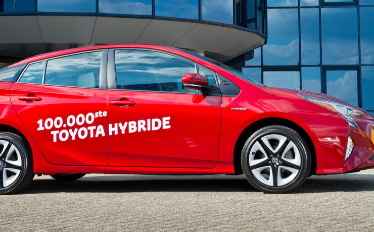 Magische grens van 100.000 hybride Toyota’s gepasseerd
