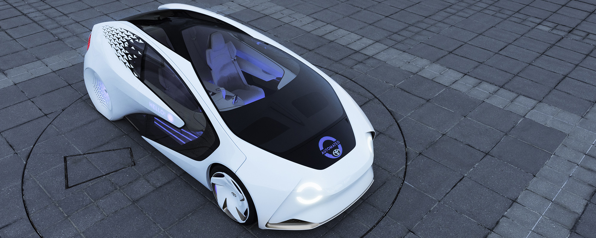 Concept-i van Toyota maakt autonoom rijden vriendelijker