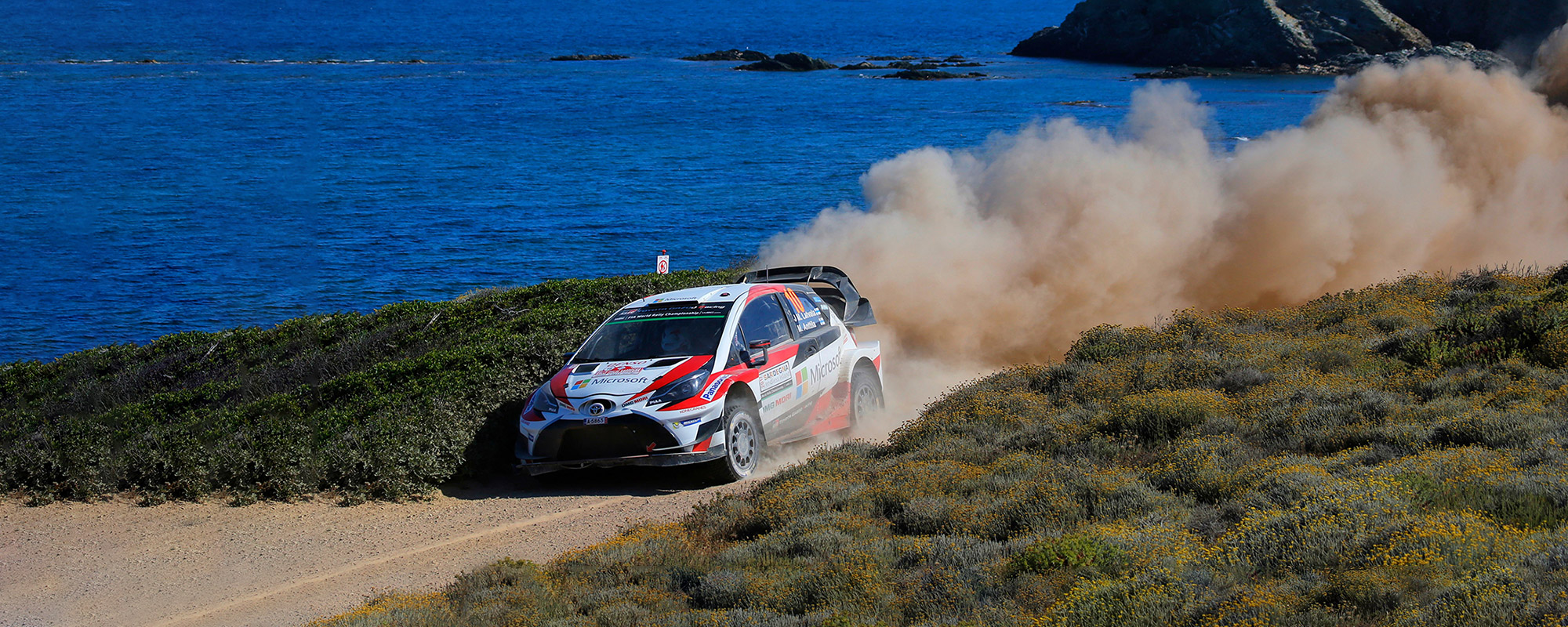 Toyota Yaris WRC pakt zilver in Rally van Italië