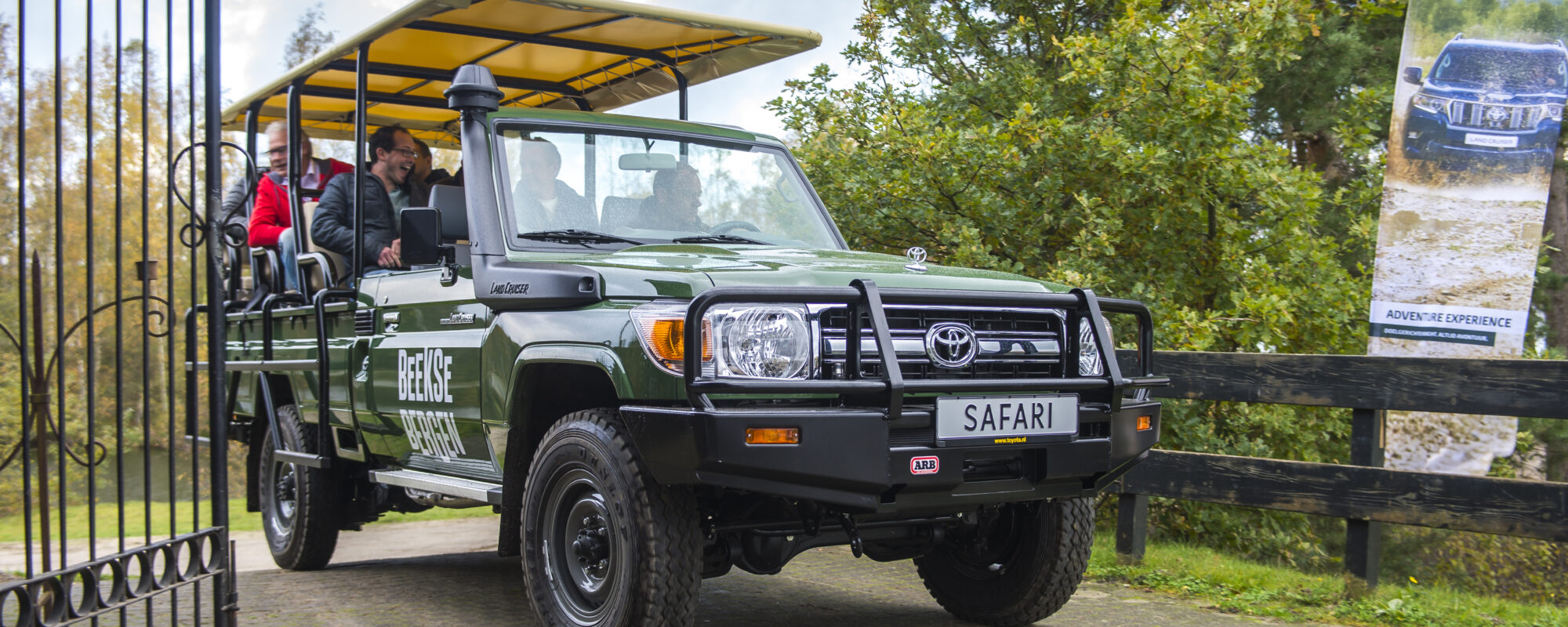Toyota Land Cruiser 70 ultieme safariauto voor Beekse Bergen