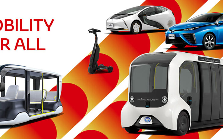 Toyota verzorgt mobiliteit voor Tokyo 2020, inclusief een reeks elektrische voertuigen