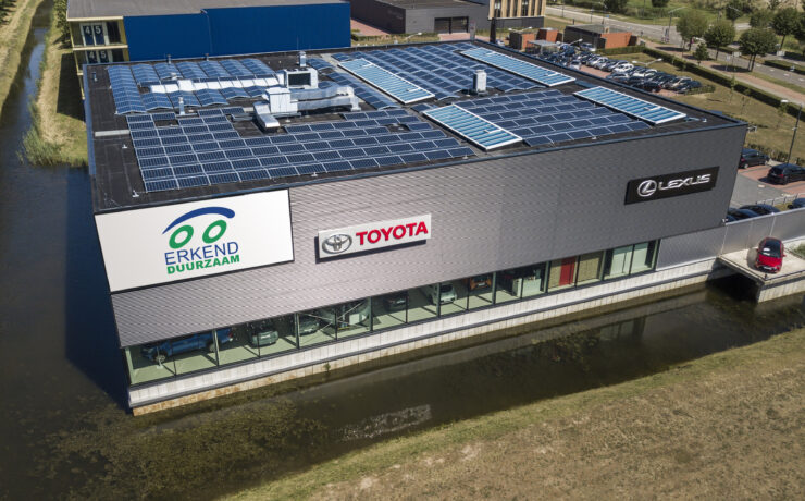 Toyota en Lexus dealerorganisatie als eerste Erkend Duurzaam Plus