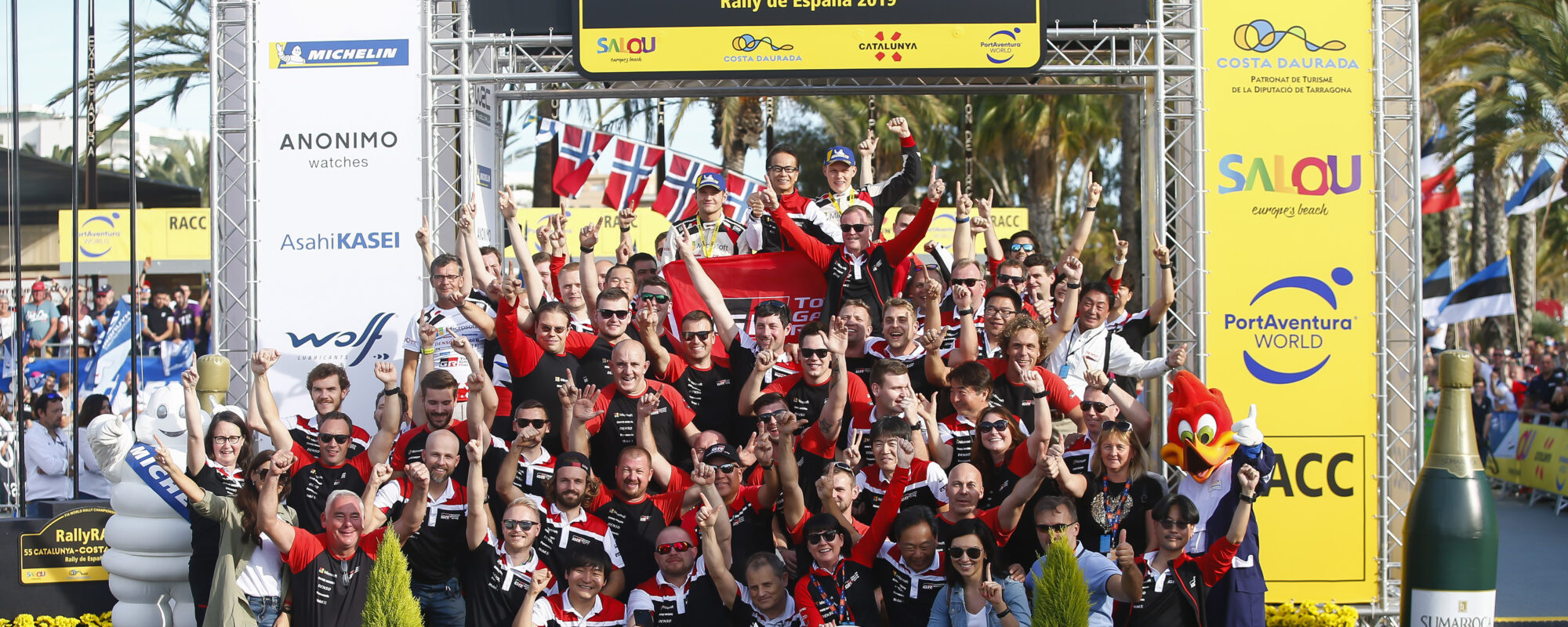 Toyota GAZOO Racing-coureur Ott Tänak stelt rijderstitel WRC 2019 veilig