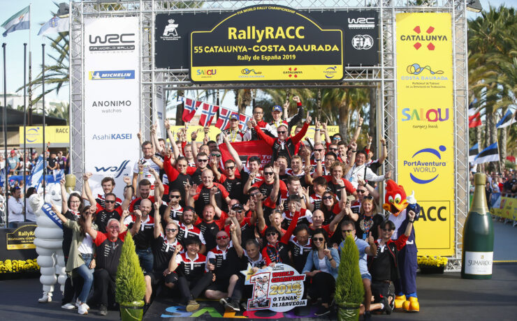 Toyota GAZOO Racing-coureur Ott Tänak stelt rijderstitel WRC 2019 veilig