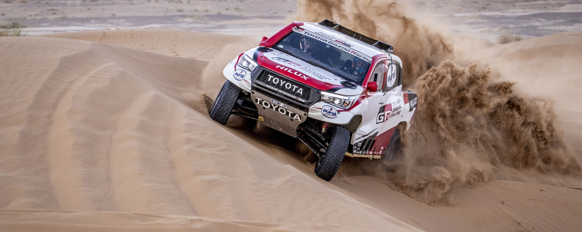 Toyota GAZOO Racing met rallygrootheden aan de start van de Rally van Marokko