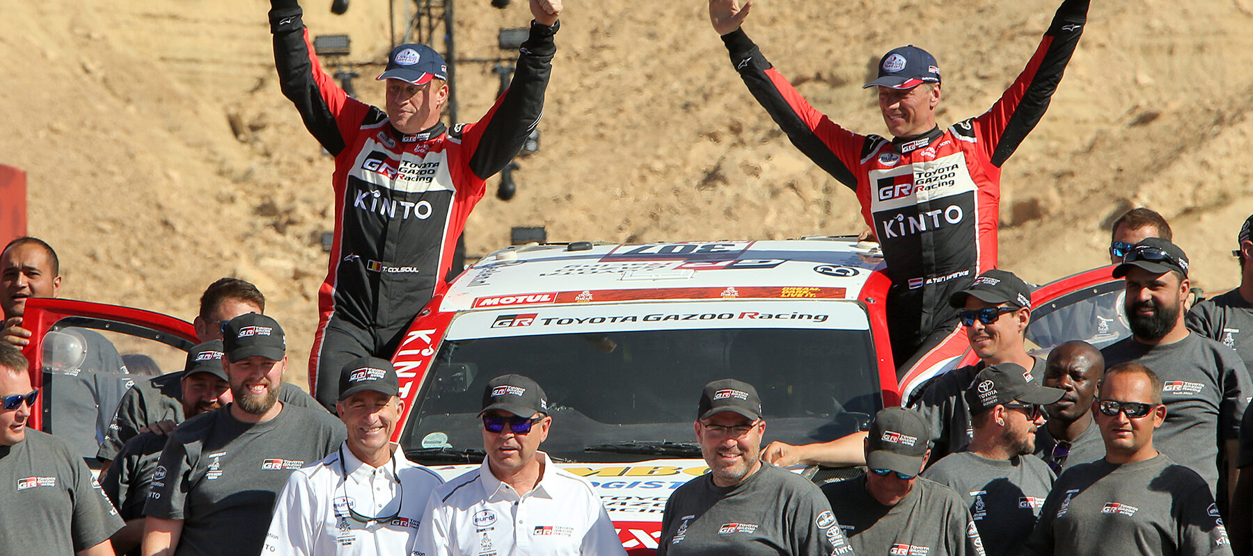 Bernhard ten Brinke evenaart beste prestatie in Dakar Rally