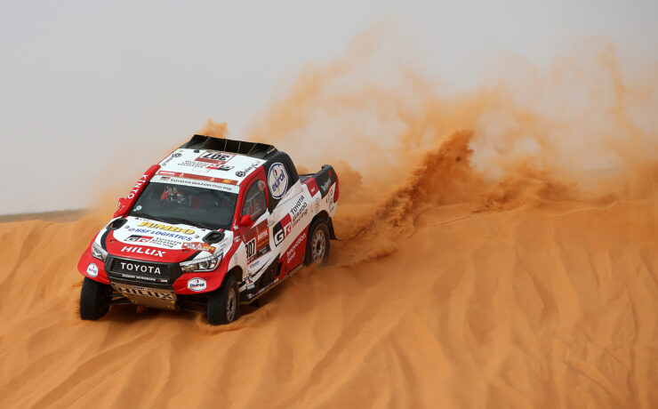 Bernhard ten Brinke hervindt topvorm in bloedsnelle Dakar etappe