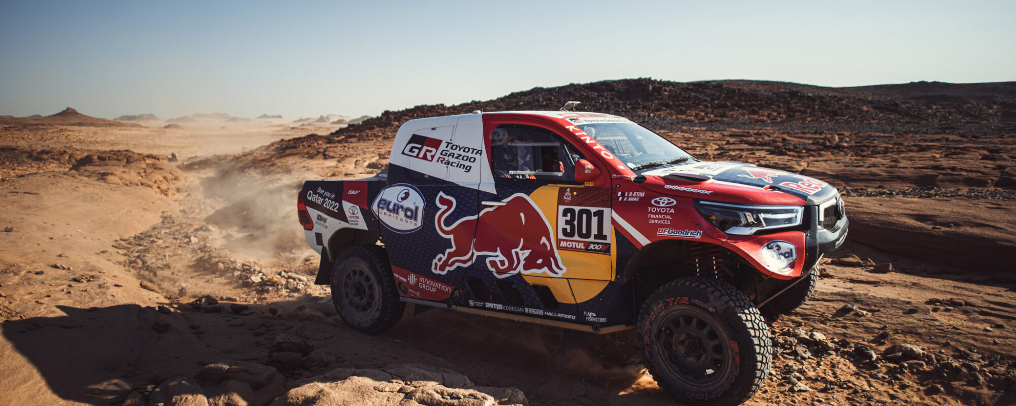 Toyota GAZOO Racing behaalt 1-2-overwinning in Dakar 2021