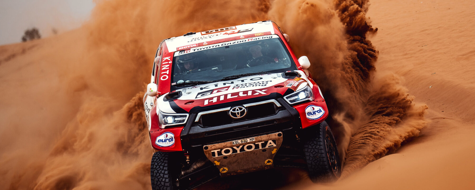 Toyota GAZOO Racing pakt vierde etappewinst in Dakar 2021