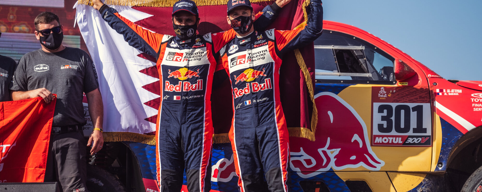 Toyota GAZOO Racing wint elfde etappe Dakar 2021 en sluit uitdagende rally af met een knappe tweede positie