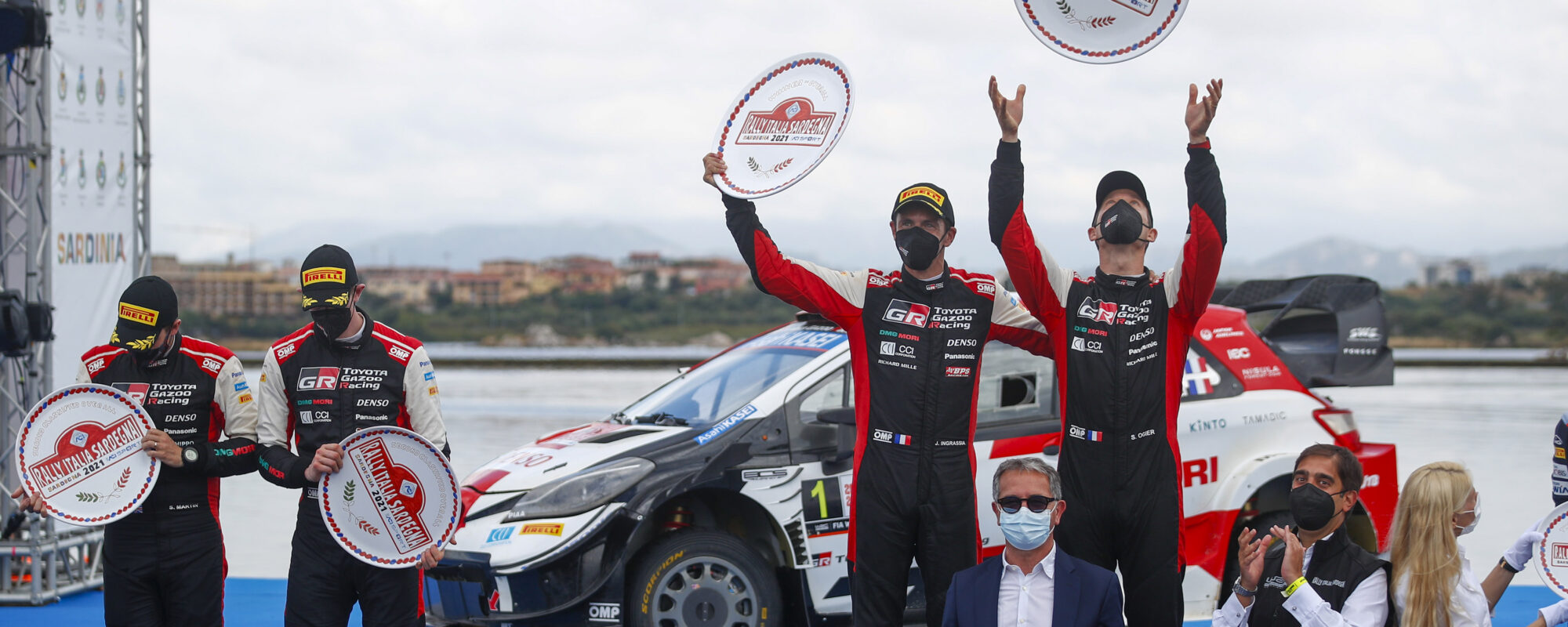 Toyota GAZOO Racing is de snelste tijdens de Rally van Italië
