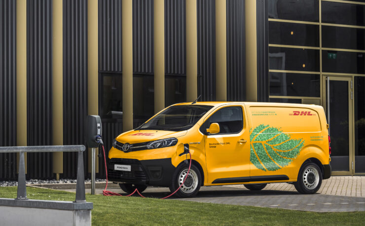 DHL Parcel kiest voor Toyota Proace Electric
