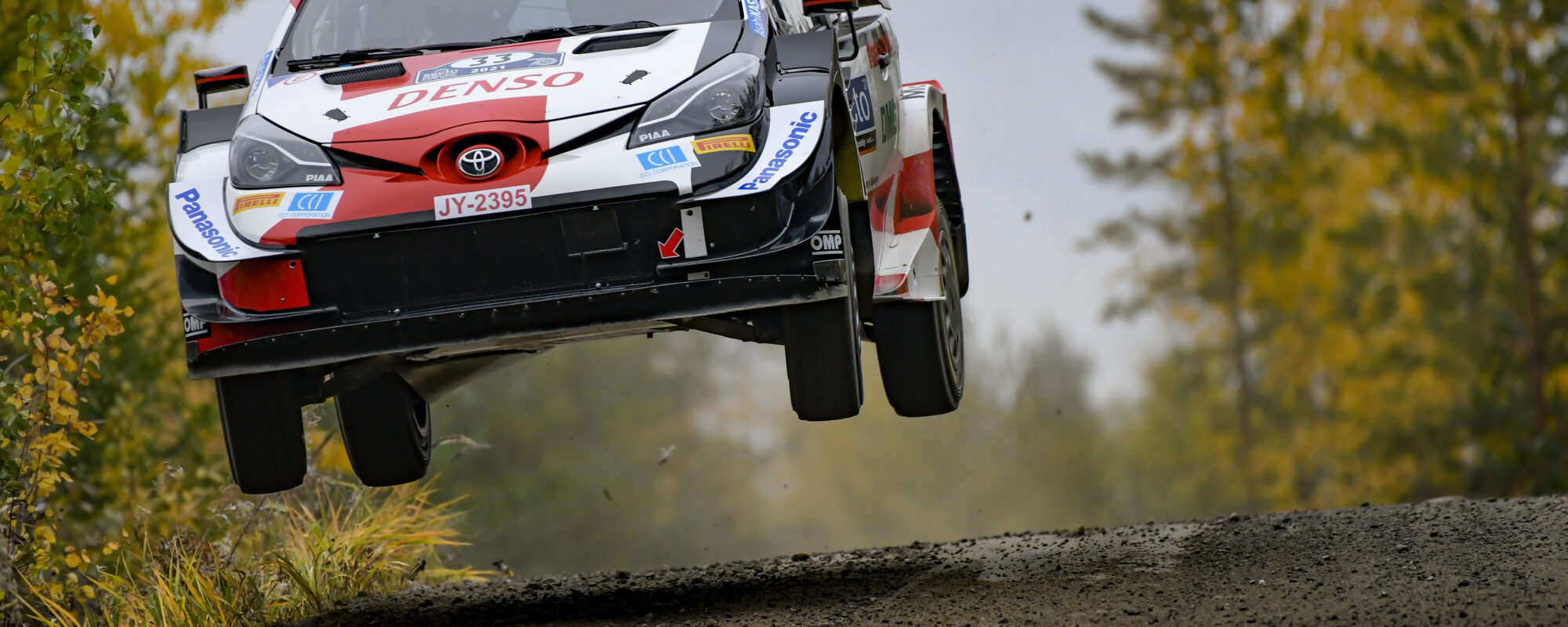Toyota Yaris WRC wint vierde keer op rij de Rally van Finland
