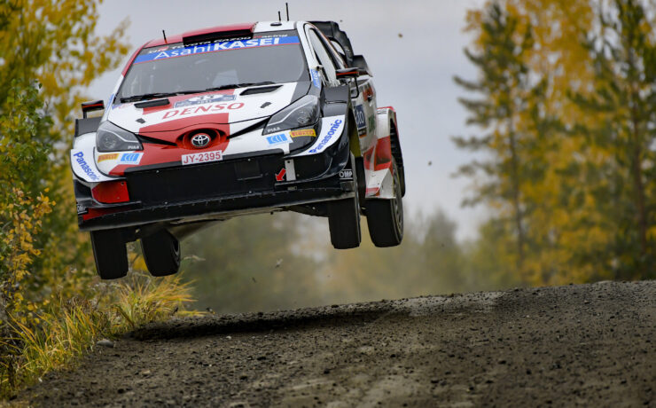 Toyota Yaris WRC wint vierde keer op rij de Rally van Finland