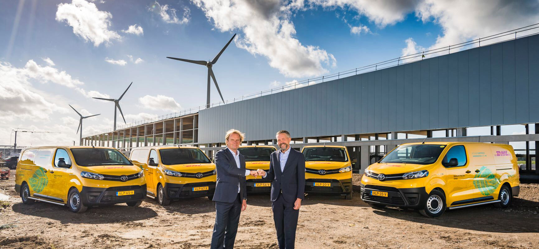 DHL Parcel zorgt met 400 Toyota’s Proace Electric voor verdere elektrificatie van de bezorgvloot