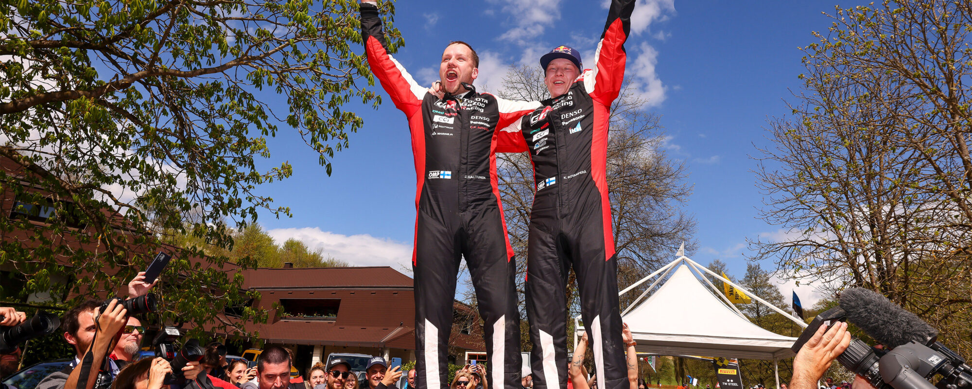 Sensationele winst voor Toyota GR Yaris Rally1 en Rovanperä in Rally van Kroatië