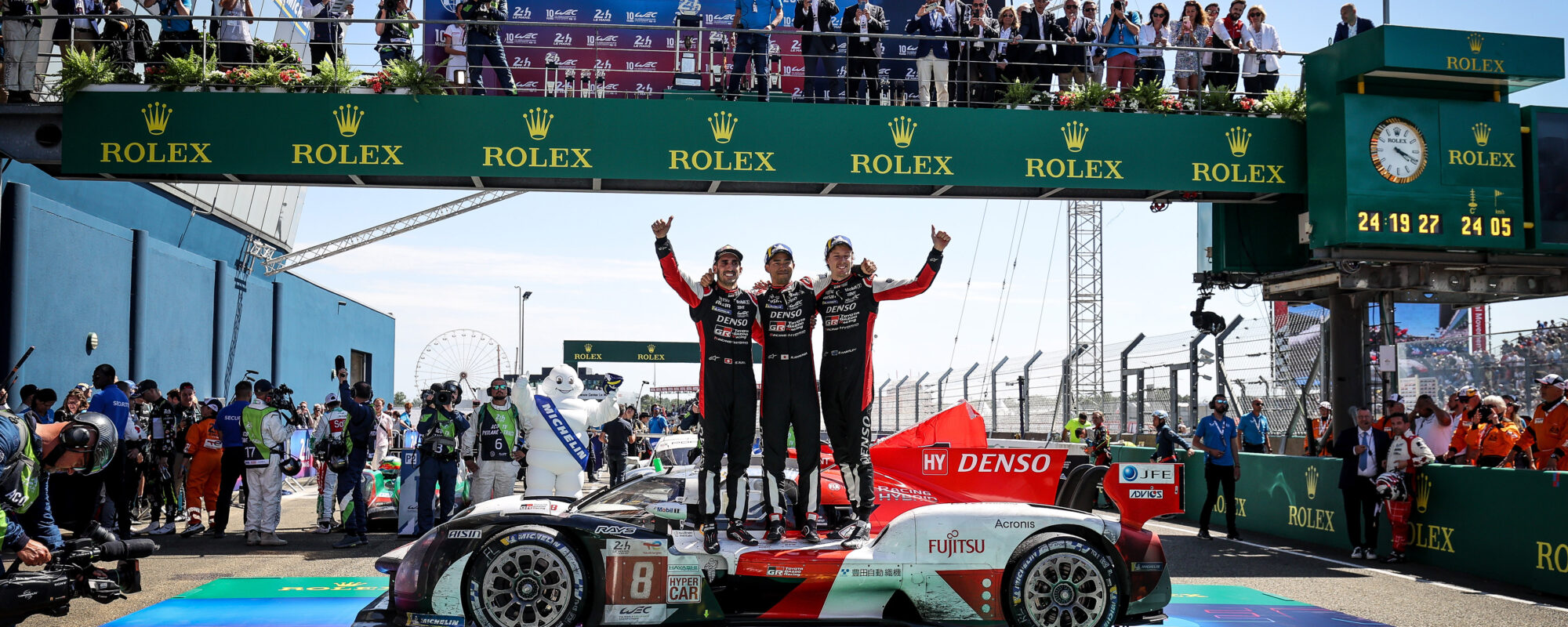 Toyota GAZOO Racing wint 24 Uur van Le Mans