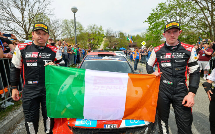 Evans wint Rally van Kroatië met Toyota GAZOO Racing