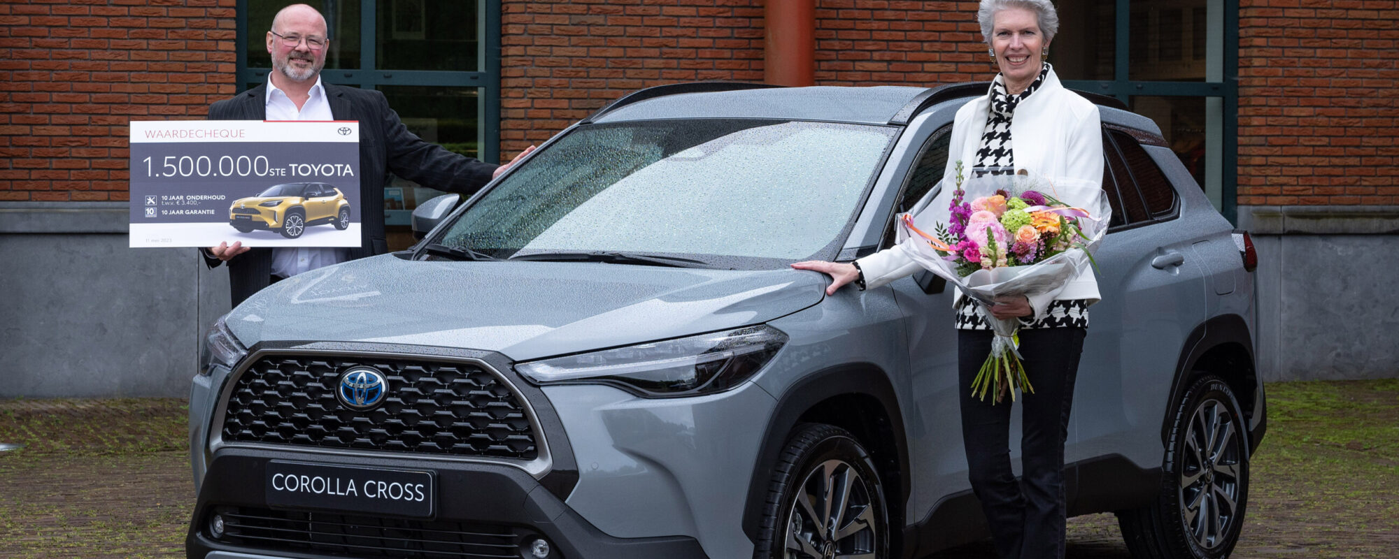Anderhalf miljoenste Toyota in Nederland geregistreerd