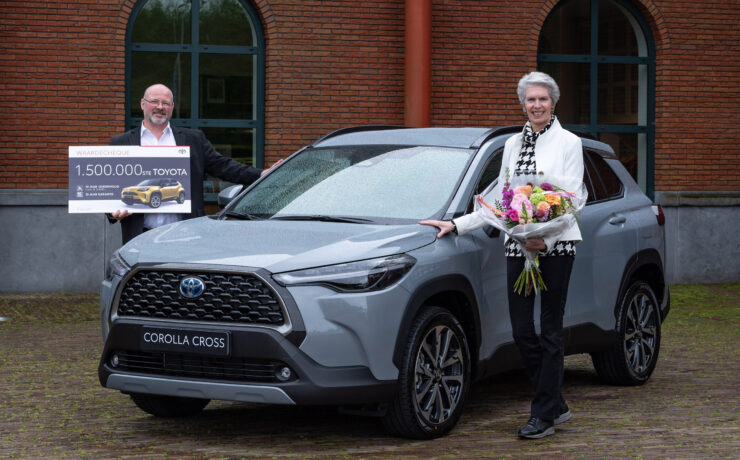 Anderhalf miljoenste Toyota in Nederland geregistreerd