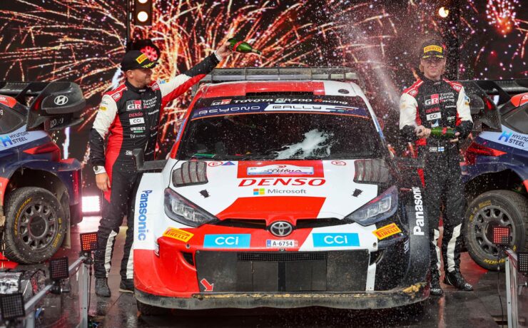 Dominante zege van Rovanperä en Toyota GAZOO Racing op snelle Estlandse gravelwegen