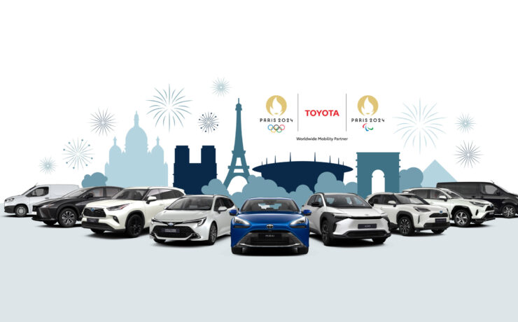 Toyota verzorgt duurzame mobiliteit tijdens Olympische Spelen en Paralympische Spelen in Parijs 2024
