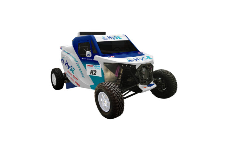 De ultieme test: offroader met waterstofmotor in actie tijdens Dakar 2024