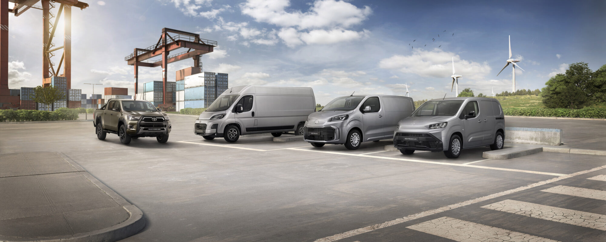 Toyota Professional helpt ondernemers verduurzamen met nieuwe volledig geëlektrificeerde bedrijfswagenlijn