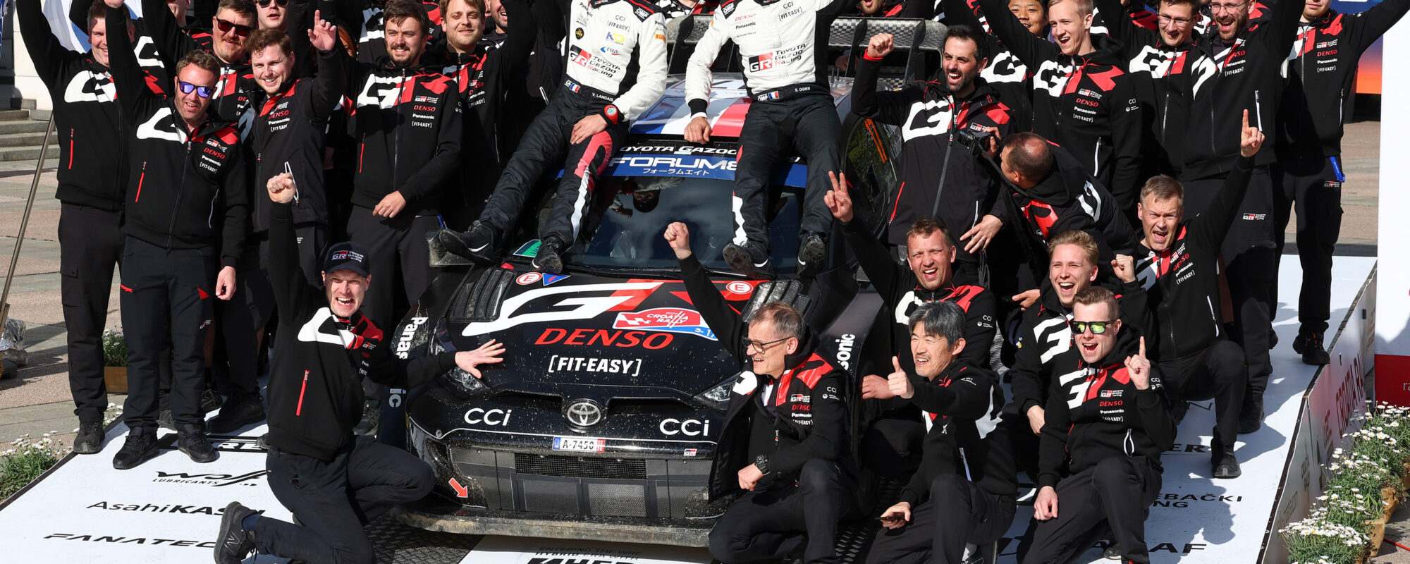 Croatia Rally: winst voor Toyota GAZOO Racing