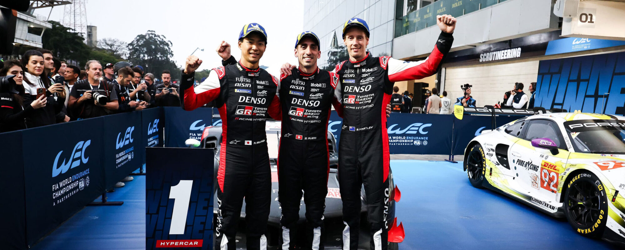 Toyota GAZOO Racing wint 6 Uur van São Paulo