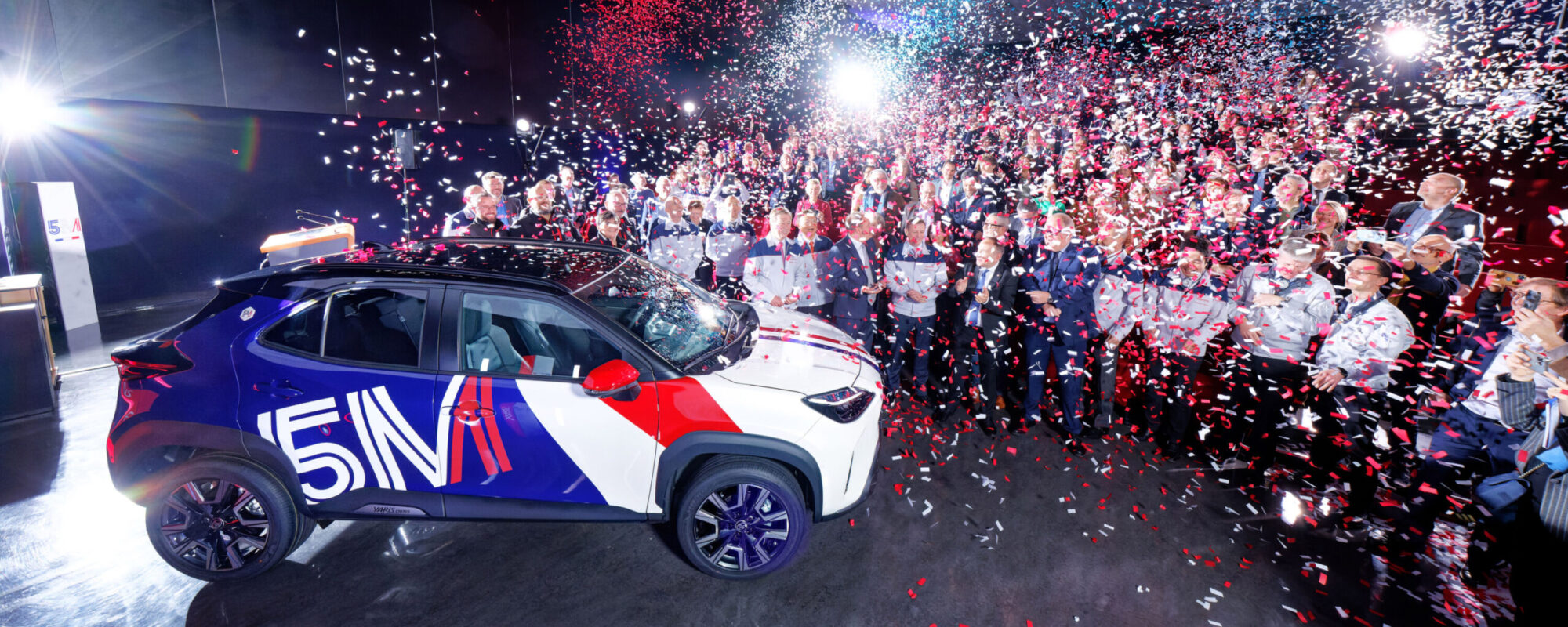 Toyota bereikt mijlpaal met productie van 5 miljoenste auto in Frankrijk