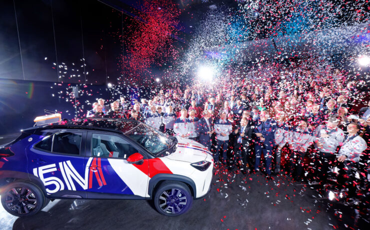 Toyota bereikt mijlpaal met productie van 5 miljoenste auto in Frankrijk