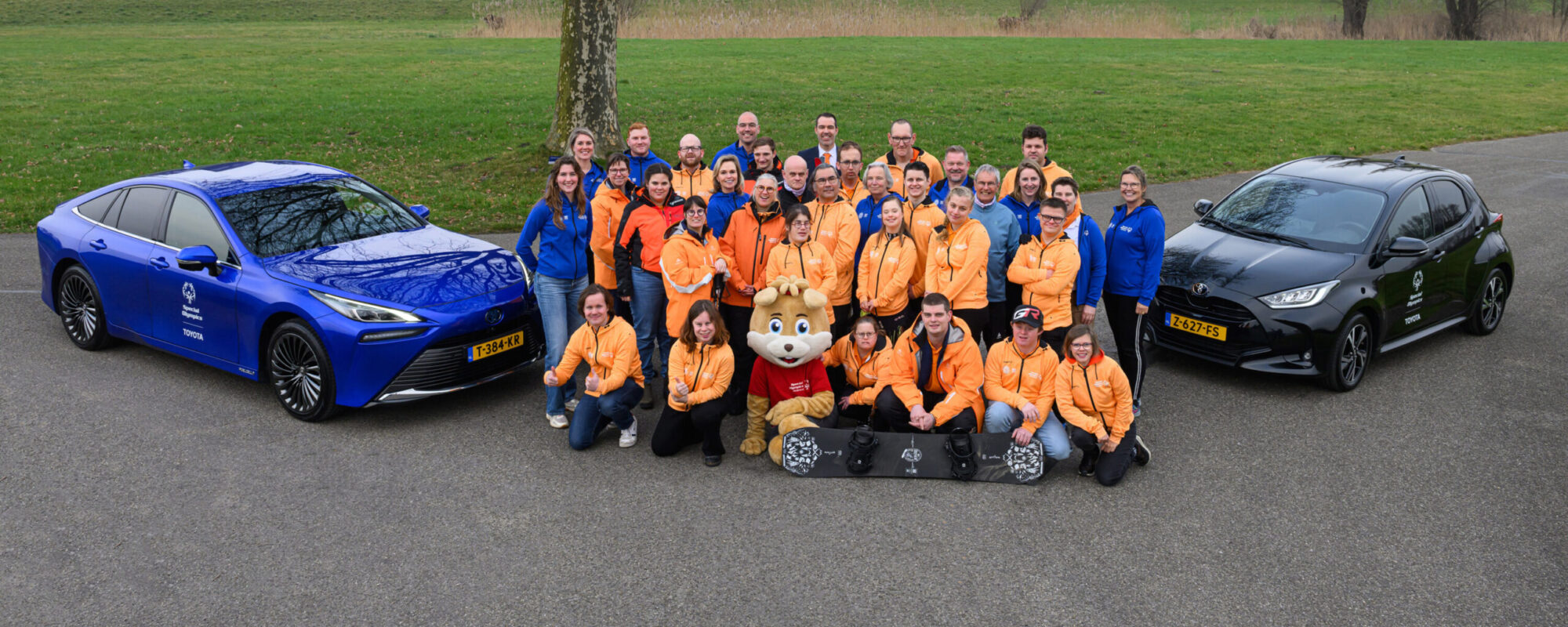 Special Olympics Team NL feestelijk gepresenteerd bij Toyota Nederland