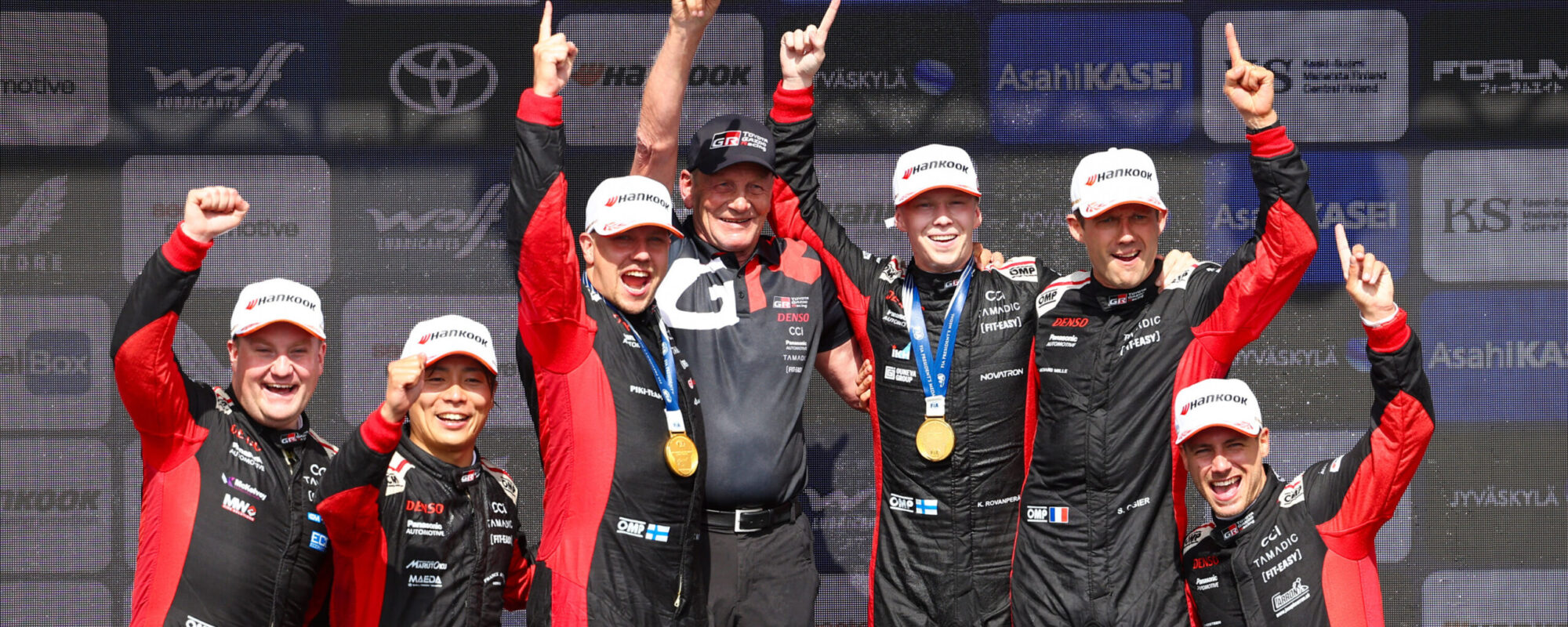 Perfecte vijfsterrenfinish voor TOYOTA GAZOO Racing in Rally Finland