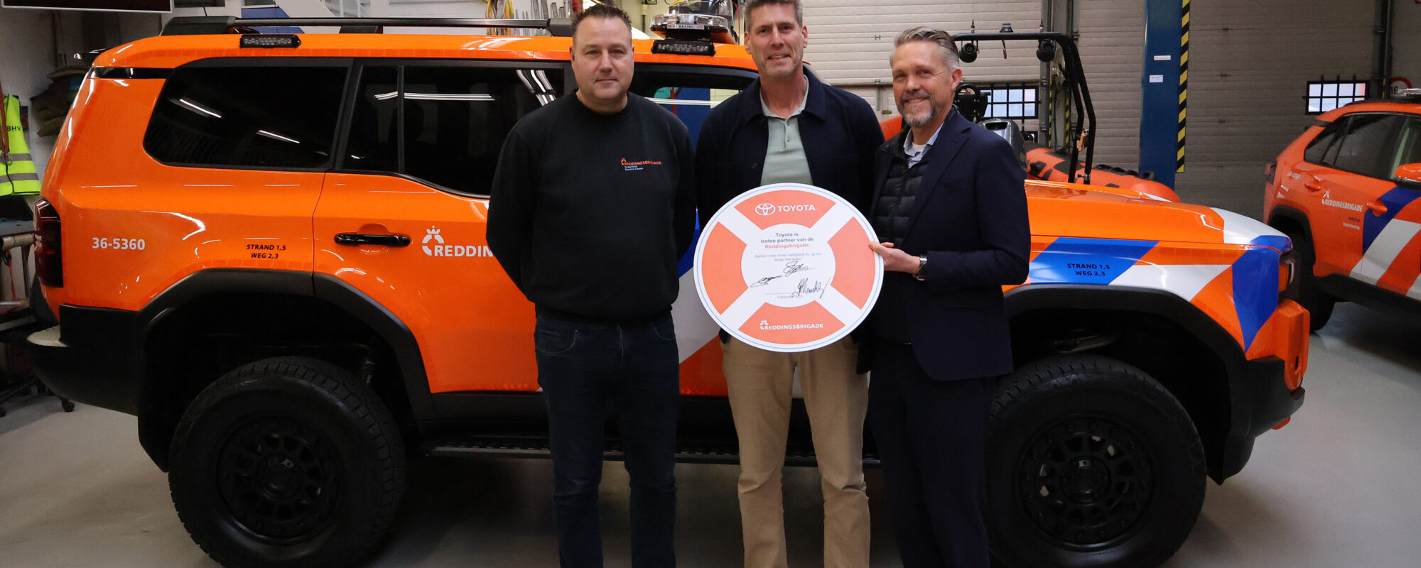 Toyota Nederland en Reddingsbrigade Nederland versterken samenwerking